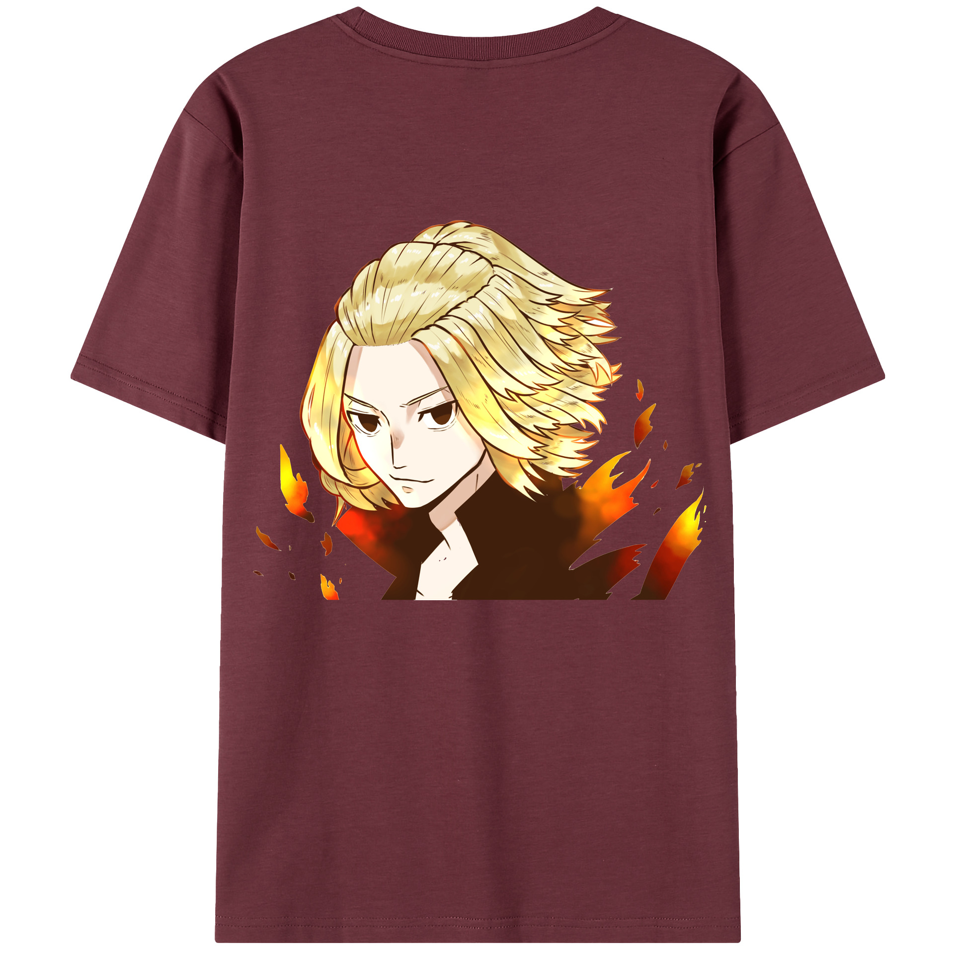 （画像用） 東京リベンジャーズ Tokyo Revengers 綿100％半袖Tシャツ（背面プリント）
